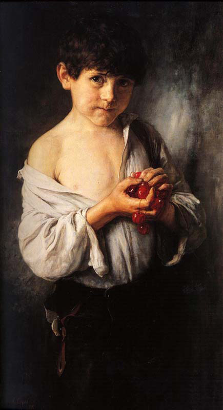 Boy with Cherries 